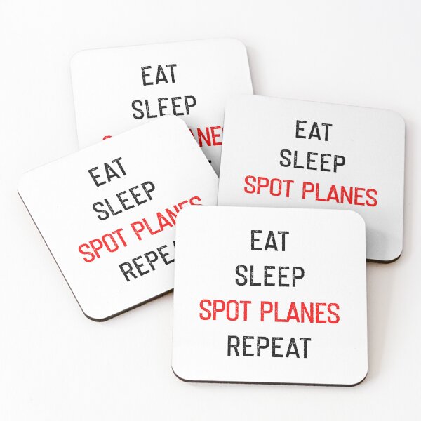 Item preview, Eat Sleep Spot Planes Repeat designed and sold by VAFS.