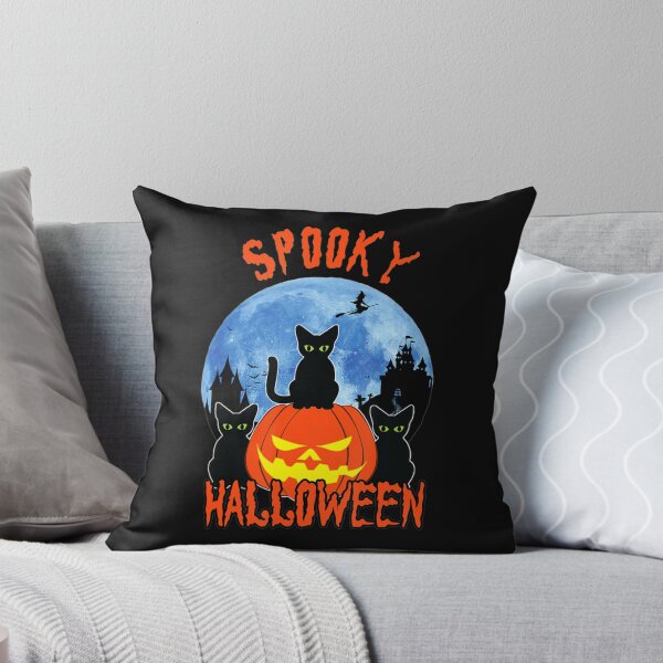 Item preview, Spooky Black Cat Halloween Pumpkin Cats Jack O designed and sold by Ngoquanghieu.