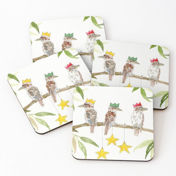 Item preview, Three Wise Kookaburras designed and sold by Art-by-Meredith.