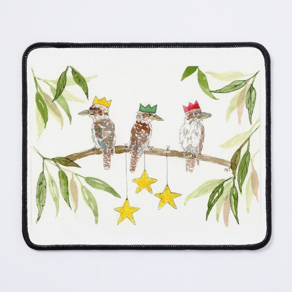 Item preview, Three Wise Kookaburras designed and sold by Art-by-Meredith.