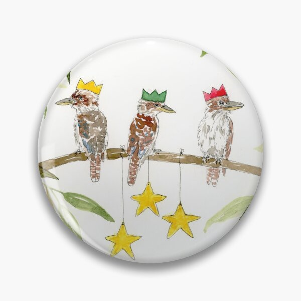 Item preview, Three Wise Kookaburras designed and sold by Art-by-Meredith.