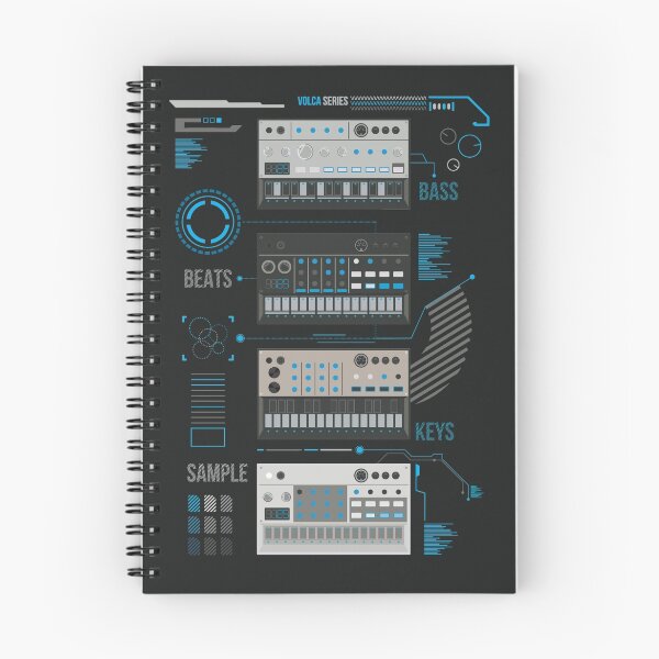Item preview, Volca Series Basic Blue designed and sold by synthshirts.