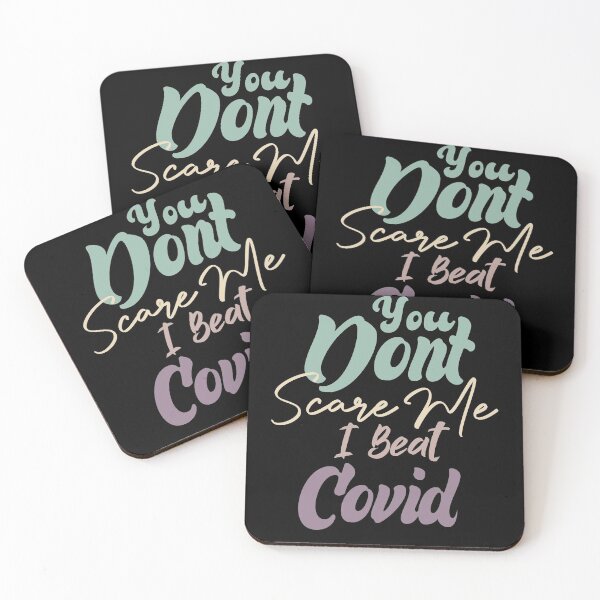 Item preview, You Dont Scare Me I Beat Covid designed and sold by medbdj.