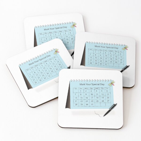 Item preview, calendar design T-shirt | Mark Your Special Day designed and sold by Billium Halder.