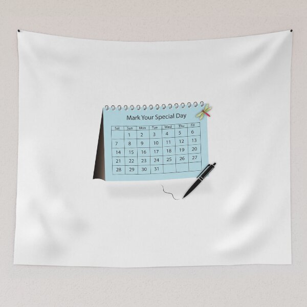 Item preview, calendar design T-shirt | Mark Your Special Day designed and sold by Billium Halder.