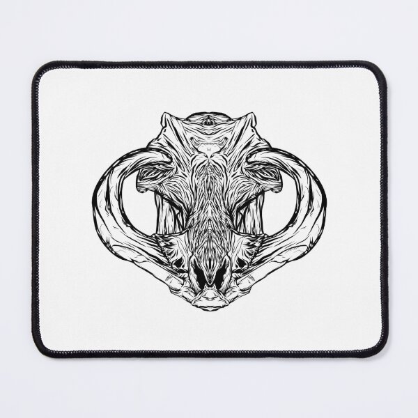 Item preview, Wild Boar Skull for T-shirt designed and sold by JAVALineArt.