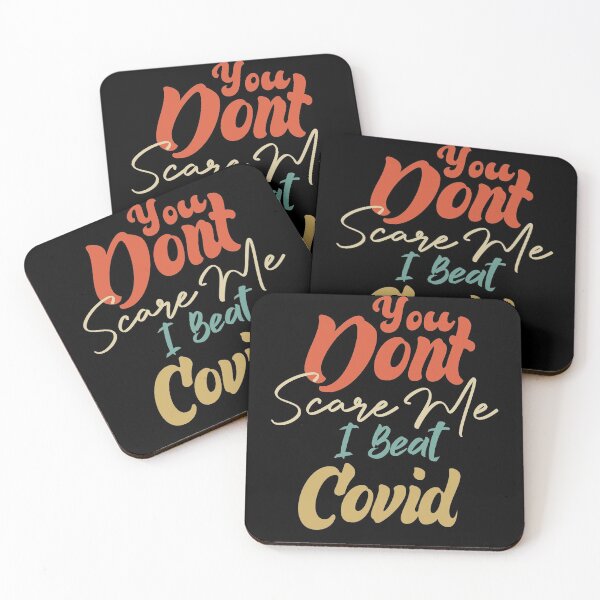 Item preview, You Dont Scare Me I Beat Covid designed and sold by medbdj.