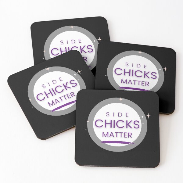 Item preview, Side Chicks Matter Funny T-Shirt designed and sold by SuccessSK.