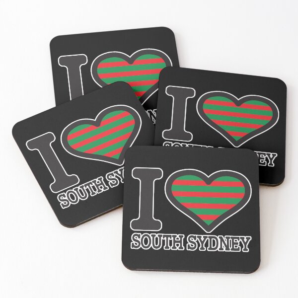 Item preview,  “I love South Sydney” Apparels, Merchandise, T Shirts, Leggings, Skirt, Mask, Apron, Bags designed and sold by Ink Inc.