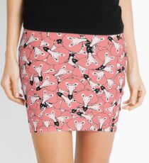 Mini flamingo pattern Mini Skirt