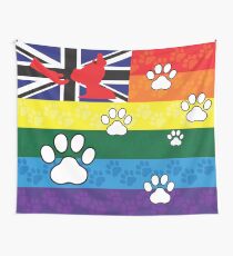 Gay Australian Pup Pride Flag Wall Tapestry