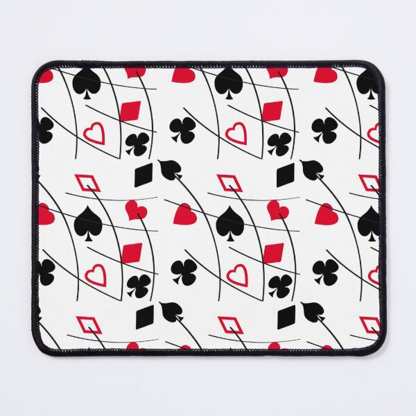 Item preview, card suits on white background designed and sold by Olha Volokhova.