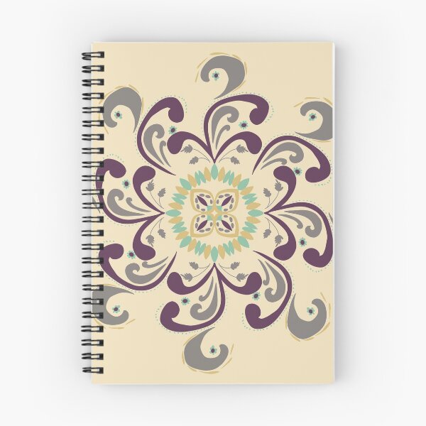 Item preview, Modern Rosemaling Inspired Swirl designed and sold by Nadia Arsky.
