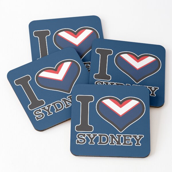 Item preview, “I love Sydney” Apparels, Merchandise, T Shirts, Leggings, Skirt, Mask, Apron, Bags designed and sold by Ink Inc.
