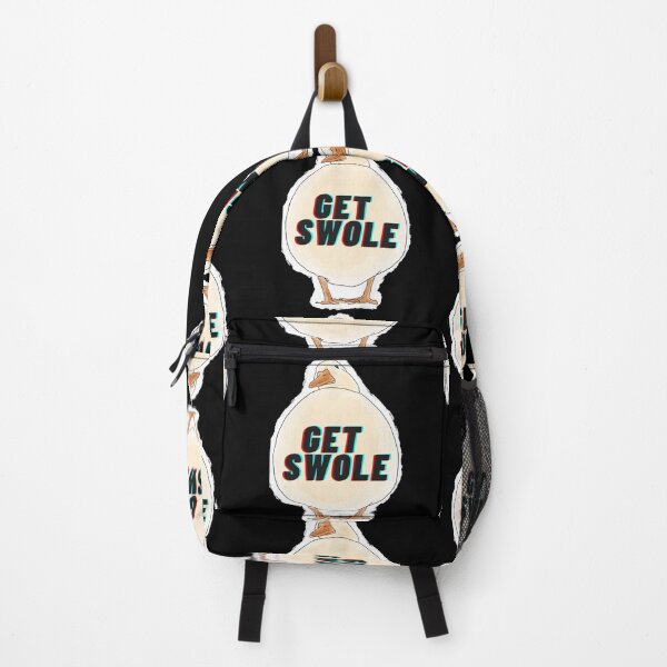 Item preview, Get Swole - Duck Workout Motivation designed and sold by BunnyBizarre.