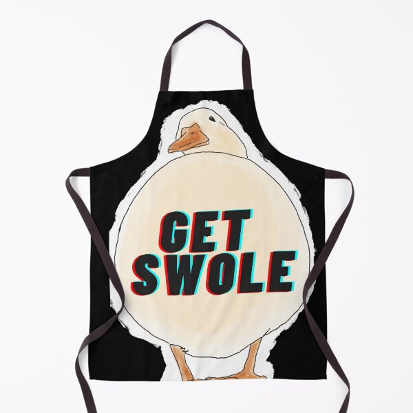 Item preview, Get Swole - Duck Workout Motivation designed and sold by BunnyBizarre.