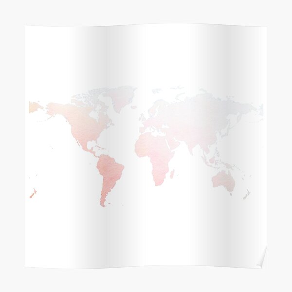 "World Map" Poster for Sale by Melissamott | Redbubble