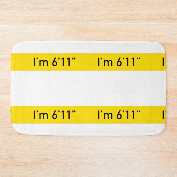 Item preview, I'm 6'11" height designed and sold by CreatorHub.