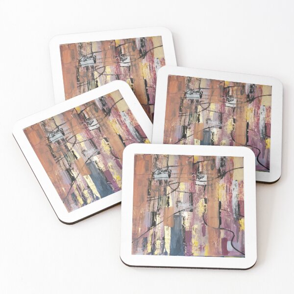Item preview, Abstract wall art "dessert"  designed and sold by Edith Jacobs.