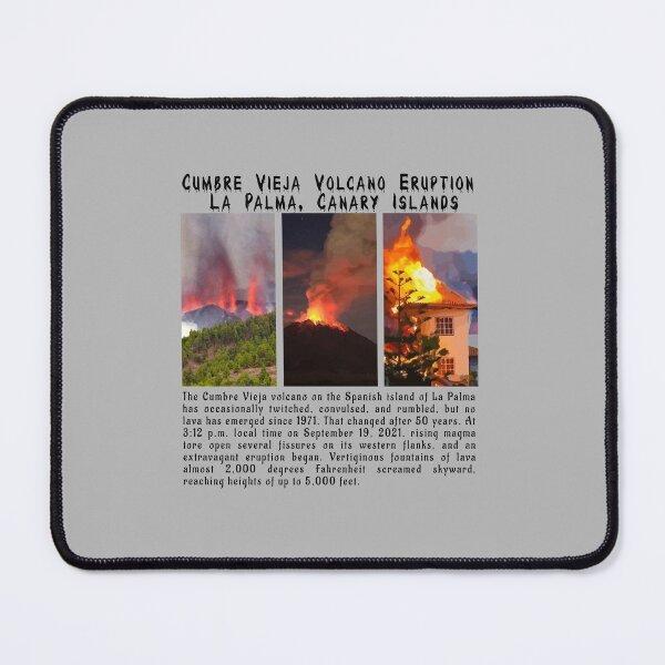 Item preview, Cumbre Vieja Volcano Eruption La Palma, Canary Islands designed and sold by PodiShawna.