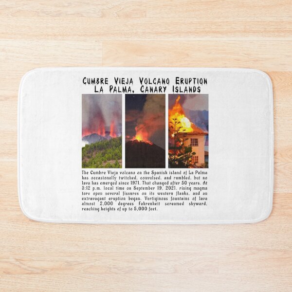Item preview, Cumbre Vieja Volcano Eruption La Palma, Canary Islands designed and sold by PodiShawna.