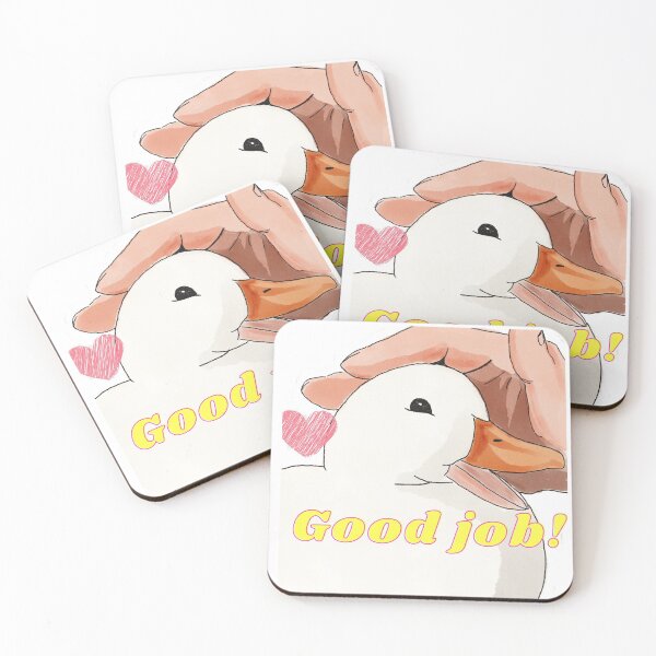 Item preview, Good Job! - Duckie Gets a Pat designed and sold by BunnyBizarre.
