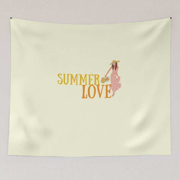 Item preview, A girl in love with summer designed and sold by PuTaTeeShop.