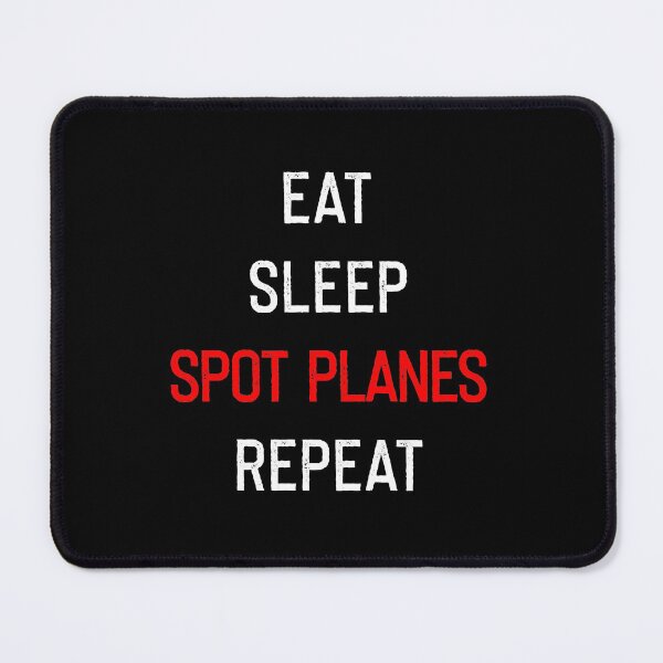 Item preview, Eat Sleep Spot Planes Repeat designed and sold by VAFS.