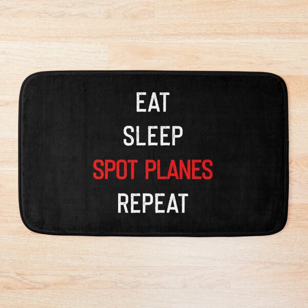 Item preview, Eat Sleep Spot Planes Repeat designed and sold by VAFS.
