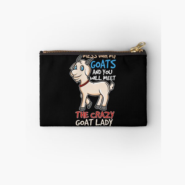Item preview, Cute Goats Meet The Crazy Goat Lady designed and sold by Betsytiptoe.