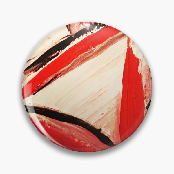 Item preview, Abstract wall art black red white grey  designed and sold by Edith Jacobs.