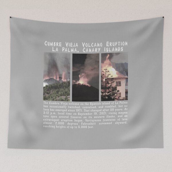 Item preview, Cumbre Vieja Volcano Eruption La Palma, Canary Islands 2 designed and sold by PodiShawna.