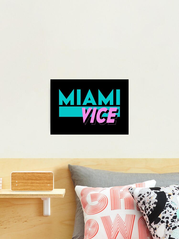 Miami Vice  Poster for Sale by jeannudson