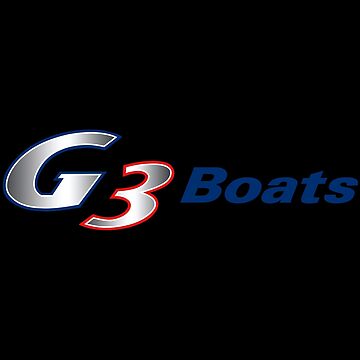 G3 Boat Decal Sticker Emblem Fishing Wakeboard SKI Gold Burgundy G-3 yamaha