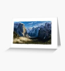 Tranquil Mountains Greeting Card