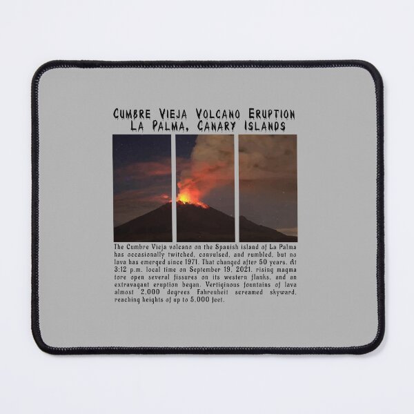 Item preview, Cumbre Vieja Volcano Eruption La Palma, Canary Islands designed and sold by PodiShawna.