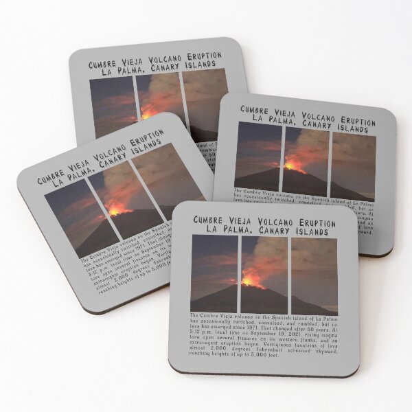 Item preview, Cumbre Vieja Volcano Eruption La Palma, Canary Islands designed and sold by PodiShawna.