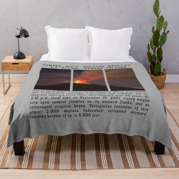 Item preview, Cumbre Vieja Volcano Eruption La Palma, Canary Islands designed and sold by PodiShawna.