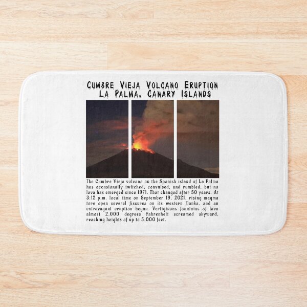 Item preview, Cumbre Vieja Volcano Eruption La Palma, Canary Islands designed and sold by PodiShawna.
