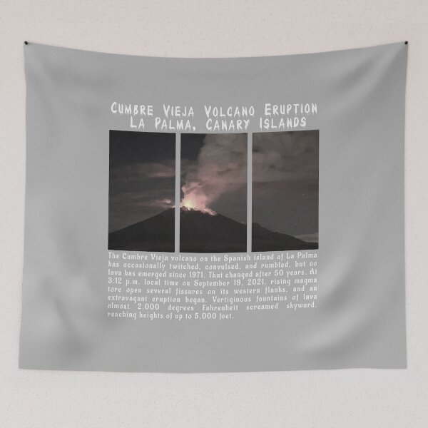 Item preview, Cumbre Vieja Volcano Eruption La Palma, Canary Islands 2 designed and sold by PodiShawna.