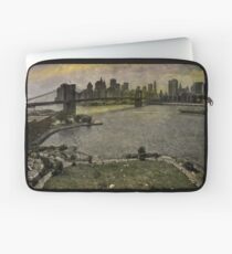 Funda para portátil View from the Manhattan Bridge, Brooklyn USA