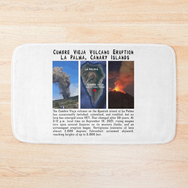 Item preview, Cumbre Vieja Volcano Eruption La Palma, Canary Islands designed and sold by PodiShawna.
