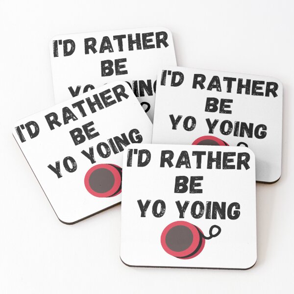 Item preview, I'd Rather Be Yo Yoing Funny T-shirt men gift women gift designed and sold by InnovantDesigns.