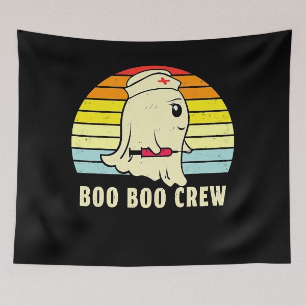 Item preview, Boo Boo Crew Nurse Halloween Ghost For Nurses RN Funny Women designed and sold by kalybeacanup.