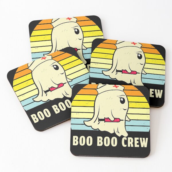 Item preview, Boo Boo Crew Nurse Halloween Ghost For Nurses RN Funny Women designed and sold by kalybeacanup.