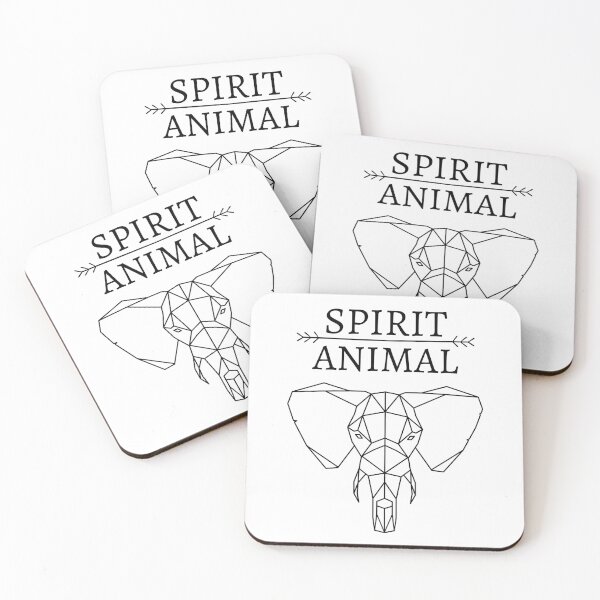 Item preview, Spirit Animal - polygonal elephant designed and sold by RIVEofficial.