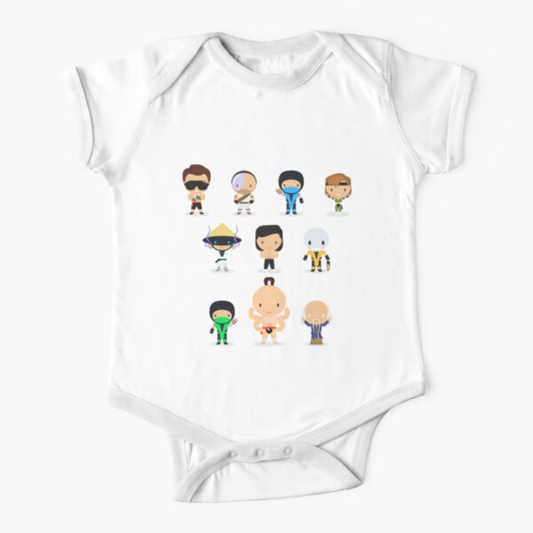 Mortal Kombat Short Sleeve Baby One Piece Redbubble