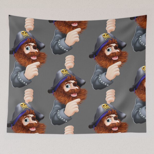 Item preview, Pirate animation, pirate illustration, cartoon pirates, cartoon character, hand, picture, print. designed and sold by Senior-Kuzmin.
