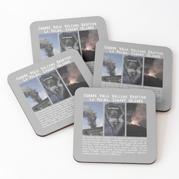Item preview, Cumbre Vieja Volcano Eruption La Palma, Canary Islands 2 designed and sold by PodiShawna.