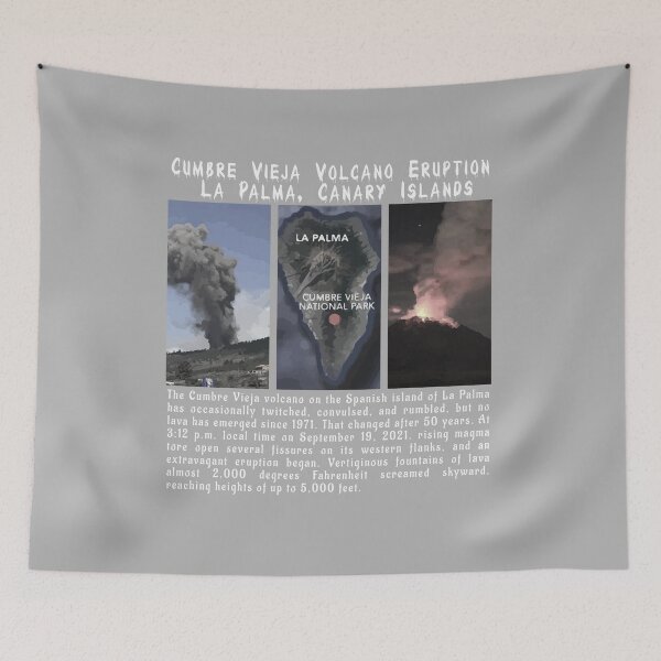 Item preview, Cumbre Vieja Volcano Eruption La Palma, Canary Islands 2 designed and sold by PodiShawna.